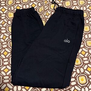 Alo Black Jogger Pants